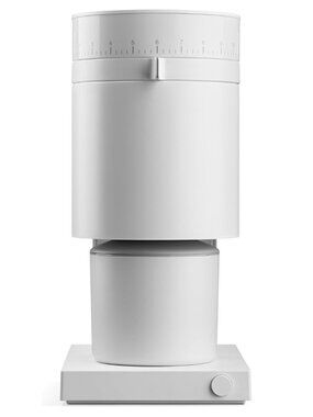 Fellow Opus Conical Burr Coffee Grinder - All Purpose Electric- Matte White